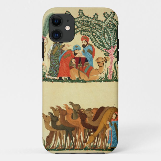Coques Case-Mate iPhone Scènes prises d'un manuscrit du 'Maqamat de (Dos)