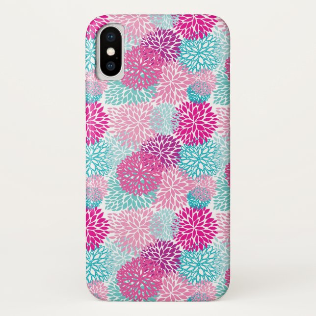 Coques Case-Mate iPhone Schéma floral lumineux 2 (Dos)