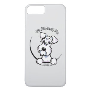 Coque Case-Mate Pour iPhone Schnauzer blanc IAAM Grey