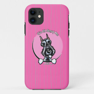 Coque Case-Mate Pour iPhone Schnauzer IAAM de poivre de sel