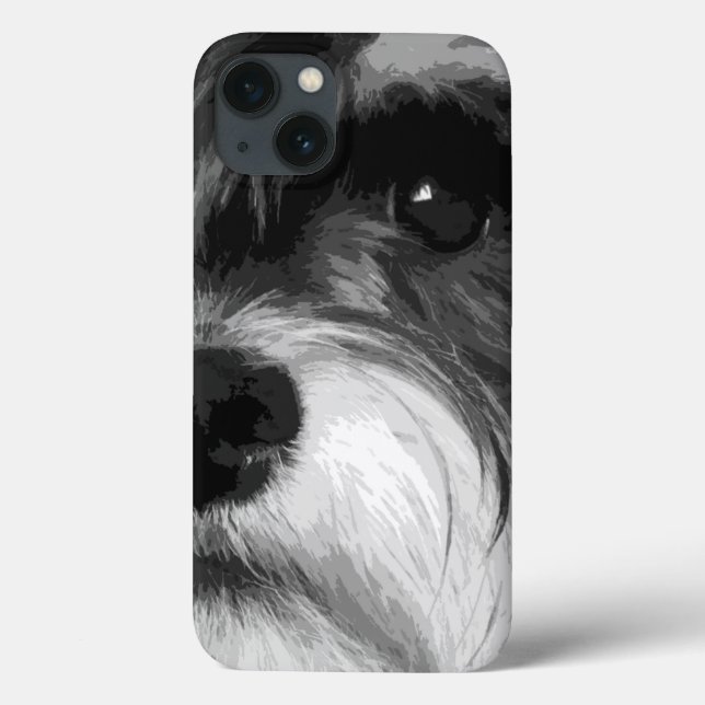 Coques Case-Mate iPhone Schnauzer miniature (Verso)