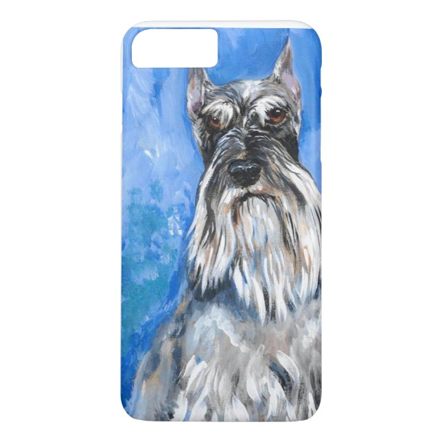 Coques Case-Mate iPhone Schnauzer miniature (Dos)