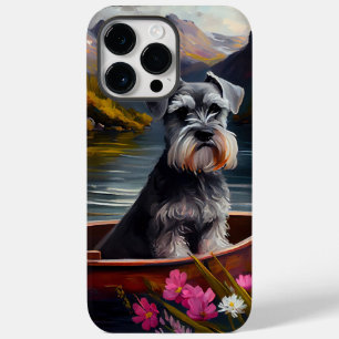 Coque Case-Mate iPhone Schnauzer sur une pédale : une aventure Pittoresqu