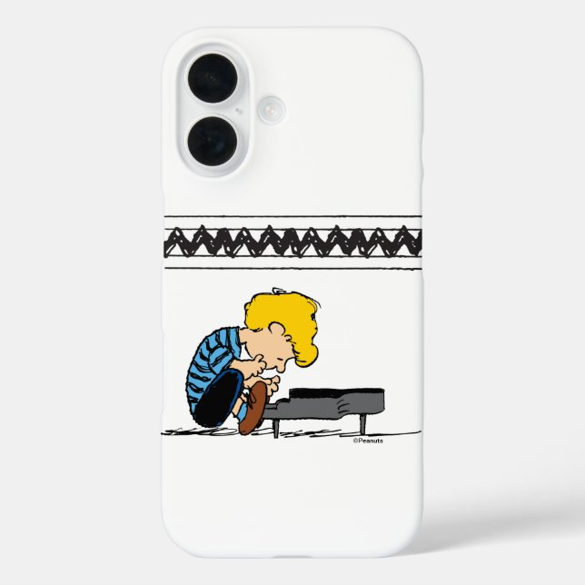 Coques Case-Mate iPhone Schroeder Charlie Musique Brown (Verso)