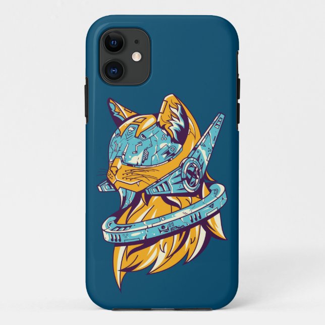 Coques Case-Mate iPhone Sci-Fi-TechnoCat (Dos)