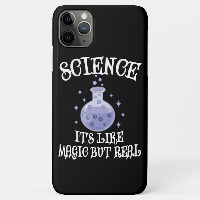 Coques Case-Mate iPhone Science - C'est comme de la magie mais vrai (Dos)