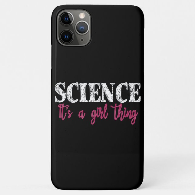 Coques Case-Mate iPhone Science - C'est une fille (Dos)