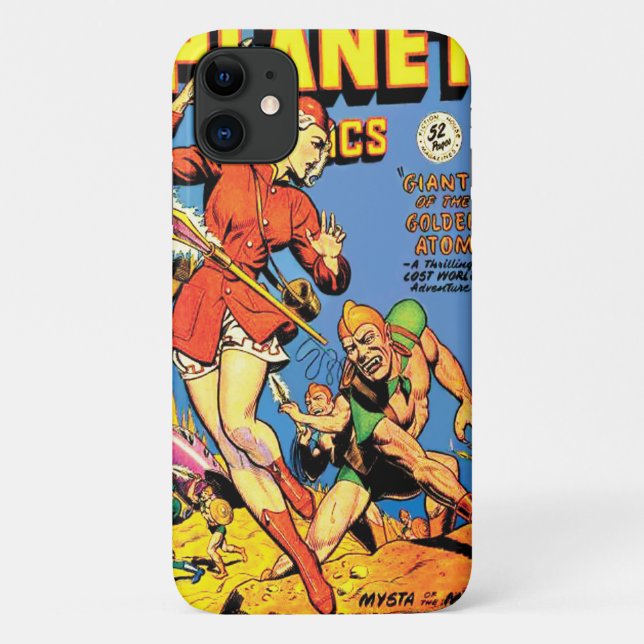 COQUES Case-Mate iPhone SCIENCE FICTION COMICS DES ANNÉES 40 (Dos)