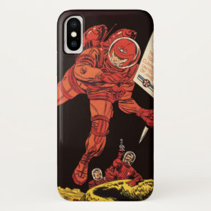 Coque Case-Mate iPhone Science-fiction vintage, astronaute Moon Landing