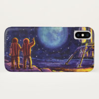 Science-fiction vintage, astronautes de la science