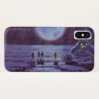 Science-fiction vintage, Atterrissage sur la Lune