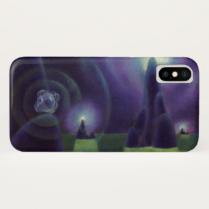 Coques Pour iPhone Science-fiction vintage, planète spatiale extrater