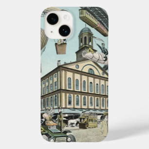 Coque Case-Mate iPhone Science-fiction vintage, ville steampunk victorien