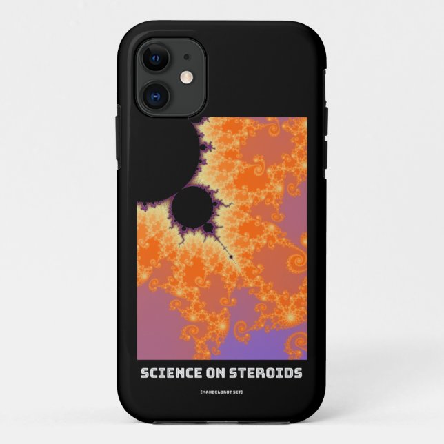 Coques Case-Mate iPhone Science sur les stéroïdes Mandelbrot fractal - sci (Dos)