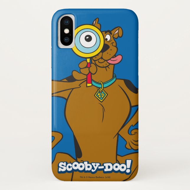 Coques Case-Mate iPhone Scooby Doo Avec Verre Magnifiant (Dos)