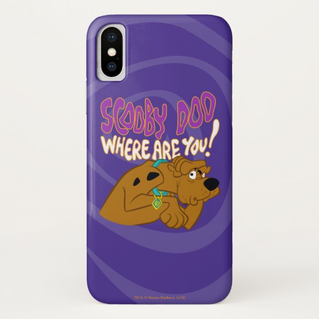 Coques Case-Mate iPhone Scooby-Doo effrayé (Dos)