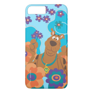 Coque iPhone 8 Plus/7 Plus Scooby-Doo En Fleurs
