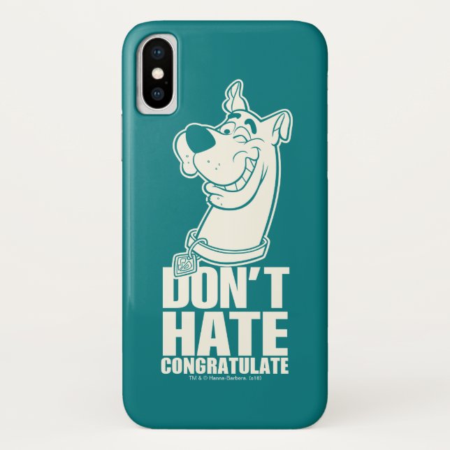 Coques Case-Mate iPhone Scooby-Doo "Ne pas haïr, Féliciter" Graphique (Dos)