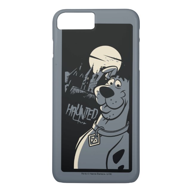 Coques Case-Mate iPhone Scooby-Doo Noir Haunted Mansion Graphisme (Dos)