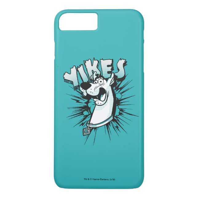 Coques Case-Mate iPhone Scooby-Doo "Yikes !" Graphique demi-ton (Dos)