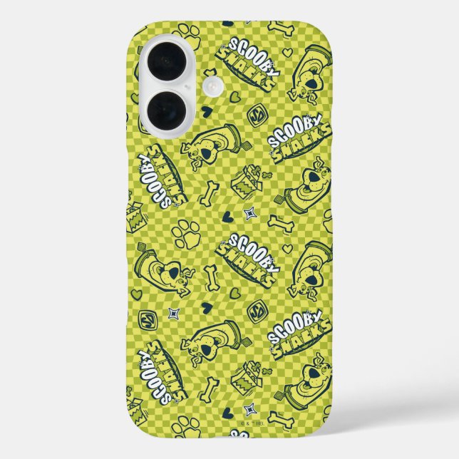 Coques Case-Mate iPhone Scooby Snacks Galore Checker Motif (Verso)