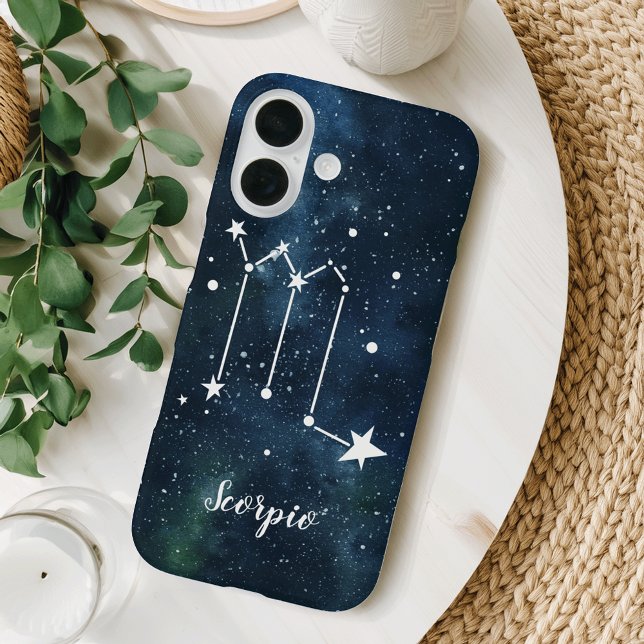 Coques Case-Mate iPhone Scorpio | Constellation astrologique des signes zo (Créateur téléchargé)