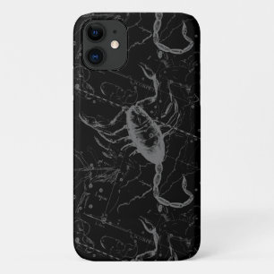 Coques Pour iPhone Scorpio Constellation Hevelius vers 1690 sur Noir