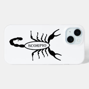 Coque Case-Mate iPhone Scorpio noir Scorpion étoile