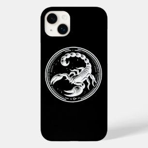 Coque Case-Mate iPhone Scorpion Blanc Astrologie Signe du zodiaque Scorpi
