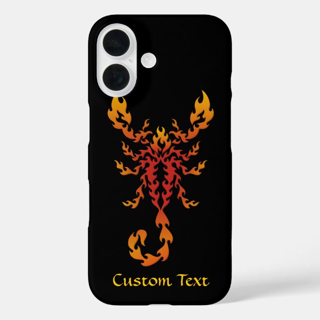 Coques Case-Mate iPhone Scorpion flamant (Verso)