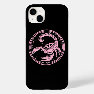 Coque Case-Mate iPhone Scorpion rose Astrologie Signe du zodiaque Scorpio
