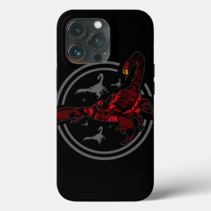 Case-Mate iPhone Case Scorpion rouge
