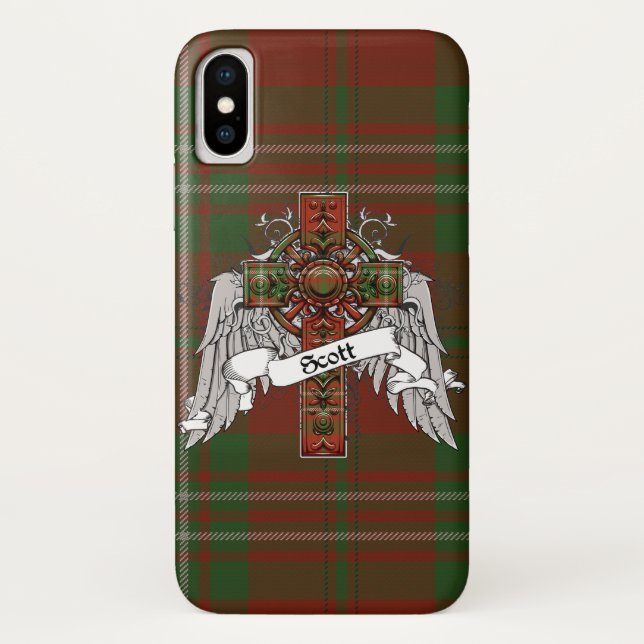 Coques Case-Mate iPhone Scott Tartan Cross (Dos)