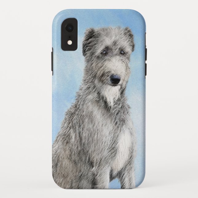 Coques Case-Mate iPhone Scottish Deerhound Peinture - Cute Original Chien  (Dos)