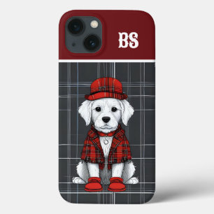 Case-Mate iPhone Case scottish landlord chien en kilt et casquette