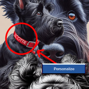 COQUE Case-Mate iPhone SCOTTISH TERRIER, SCOTTIE, "THE DIEHARD",