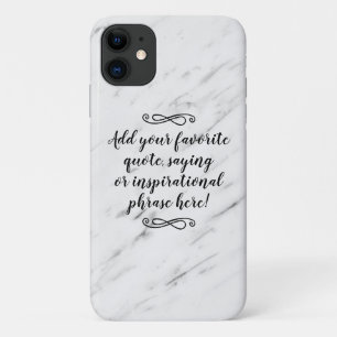 Case-Mate iPhone Case Script de la phrase de devis Inspiration personnal