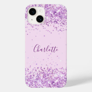 Coque Case-Mate iPhone Script de nom rose pâle