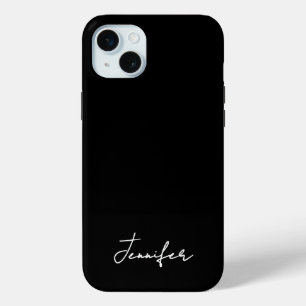 Coque Case-Mate iPhone Script de signature de nom personnalisé minimalist