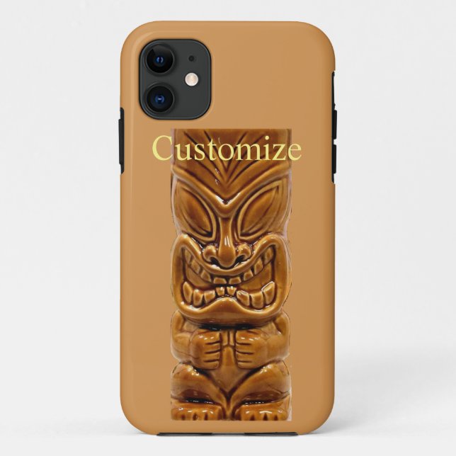 Coques Case-Mate iPhone Sculpture Gold Tiki Thunder_Cove  (Dos)