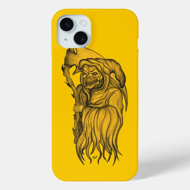 Coques Case-Mate iPhone Scythe man - La mort (Verso)