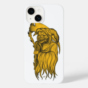 Coque Pour iPhone 14 Scythe man - La mort