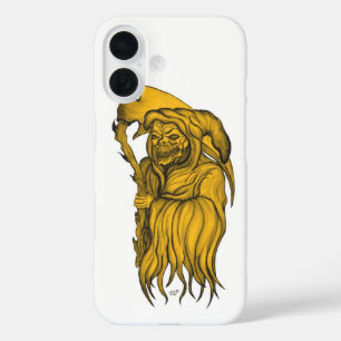 Coques iPhone 16 Scythe man - La mort
