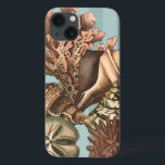 Case-Mate iPhone Case Sea Life Silhouette<br><div class="desc">This art print displays the finest things in nature within the ocean. Find all the different types of sea life in this image including a Conch Seashell,  Sand Dollars,  and Reefs buried deep in the sea. This art collection is a must have in your next Zazzle products.</div>
