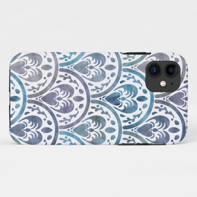 Coques Case-Mate iPhone Sea Turtle Scallop Pattern (Dos (Horizontal))