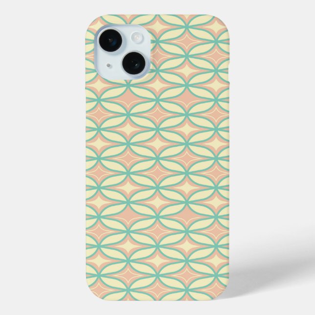 Coques Case-Mate iPhone  Seamless geometric pattern in diamond shapes  (Verso)