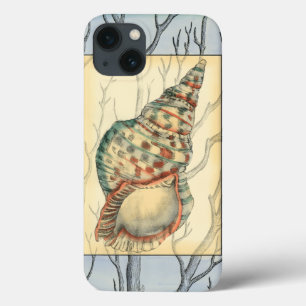 Etui iPhone 13 Seashell and Tree Branches