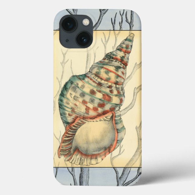 Coques Case-Mate iPhone Seashell and Tree Branches (Verso)