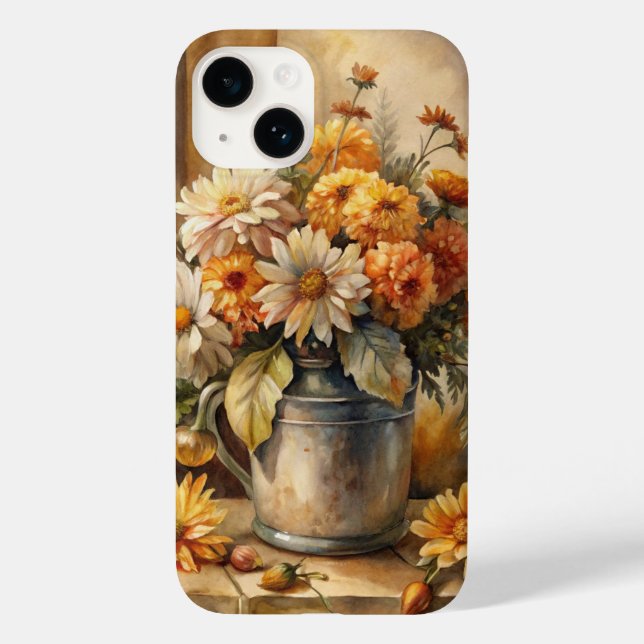 Coques Case-Mate iPhone Seau avec Floral d'Automne   (Verso)
