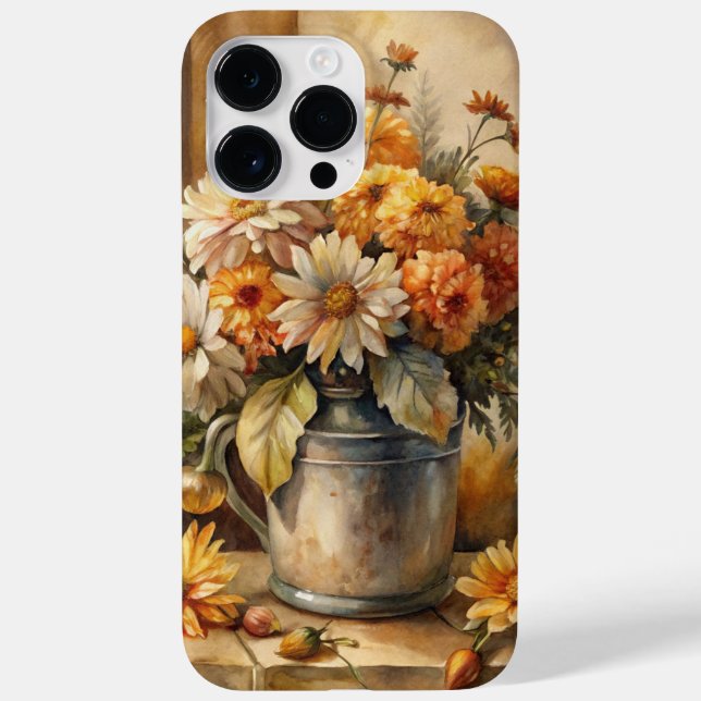 Coques Case-Mate iPhone Seau avec Floral d'automne   (Verso)